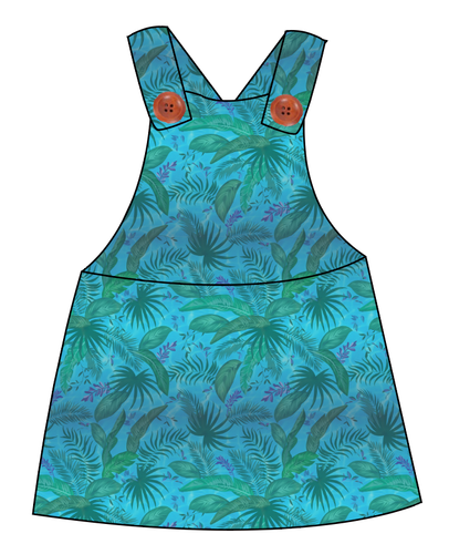 Surf Foliage Skirt-Alls