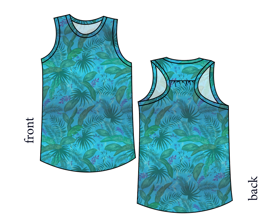 Surf Foliage Summer Tank