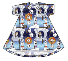 Load image into Gallery viewer, Olaf&#39;s Version Basic T-Shirt Dress