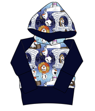 Load image into Gallery viewer, Olaf&#39;s Version Grow With Me Hoodie (or Crewneck)