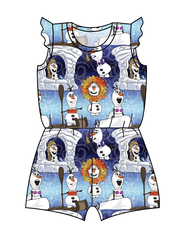 Olaf's Version Ivy Summer Romper
