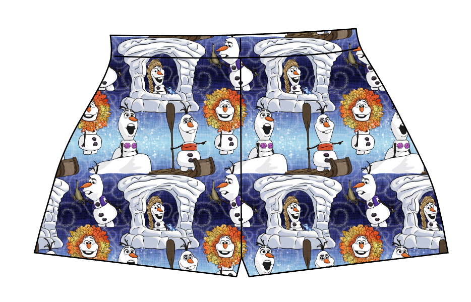 Olaf's Version Ladies' Lounge Shorts