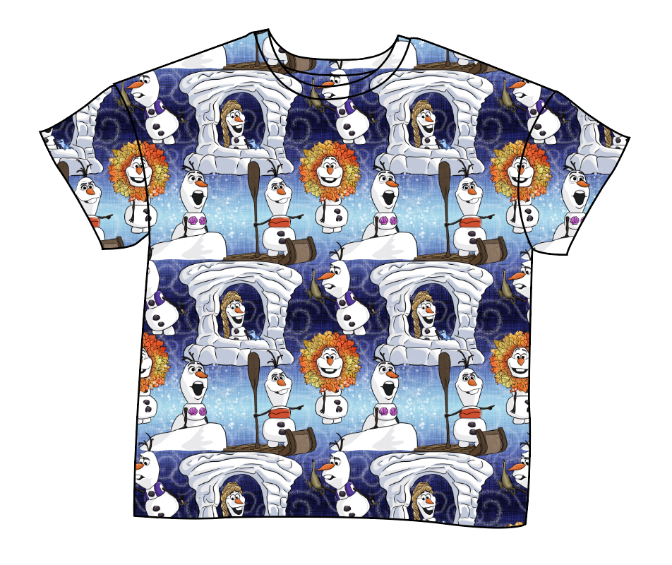 Olaf's Version Ladies' Oversized Tee