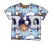 Load image into Gallery viewer, Olaf&#39;s Version Oversized Tee