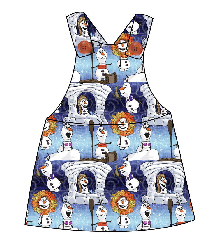 Olaf's Version Skirt-Alls