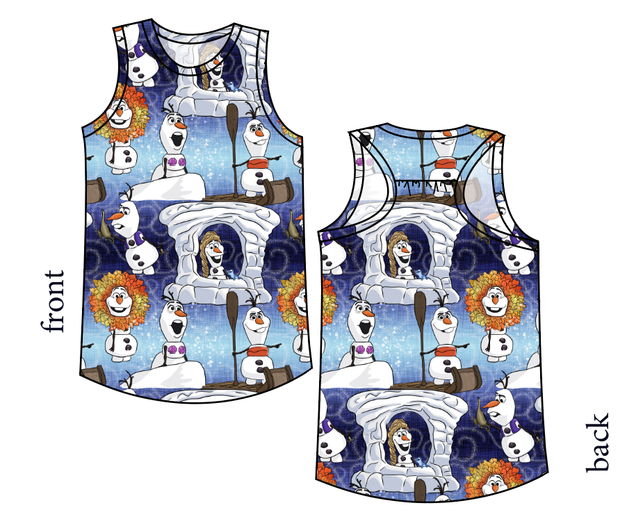 Olaf's Version Summer Tank