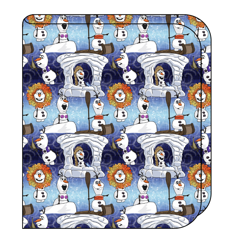 Olaf's Version Swaddle Blanket