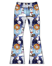 Load image into Gallery viewer, Athletic Prints Magical Mouse Ears Ladies Flared Leggings