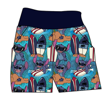 Load image into Gallery viewer, Surfing Alien Basic Joggers And Jogger Shorts