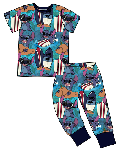 Surfing Alien Basic Loungewear Set