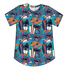 Load image into Gallery viewer, Surfing Alien Ladies&#39; Relaxed Tee
