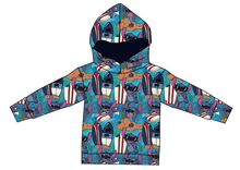 Load image into Gallery viewer, Surfing Alien Ladies Oversized Hoodie