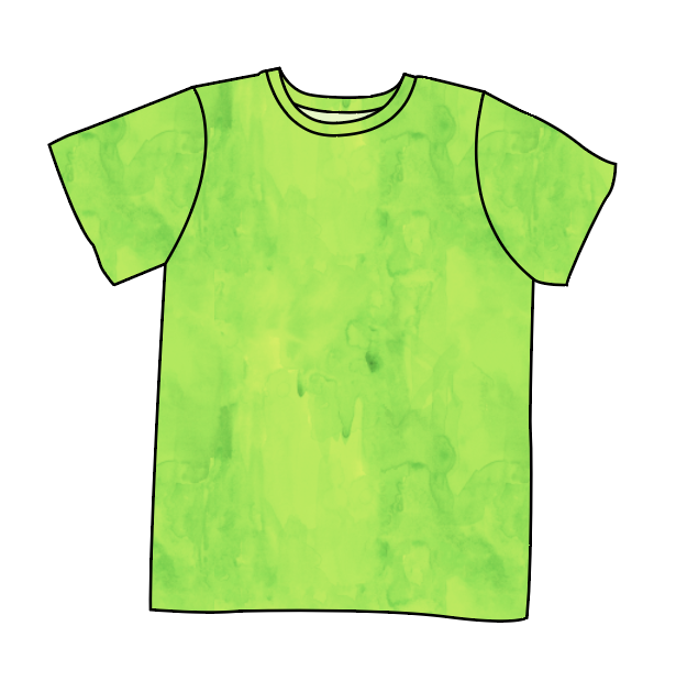 Lime Splash Basic Tee and Tank