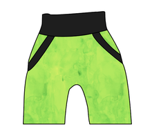 Load image into Gallery viewer, Lime Splash Beanpole Pants And Shorts