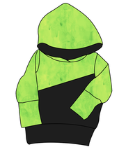 Load image into Gallery viewer, Lime Splash Grow With Me Hoodie (or Crewneck)