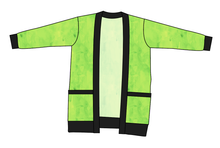 Load image into Gallery viewer, Lime Splash Kids Grandpa Cardigan