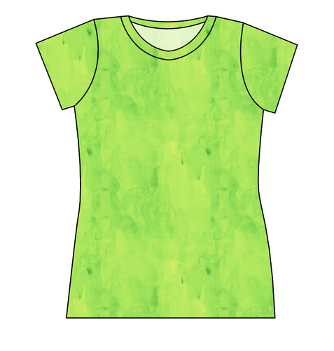 Lime Splash Ladies' Basic Tee