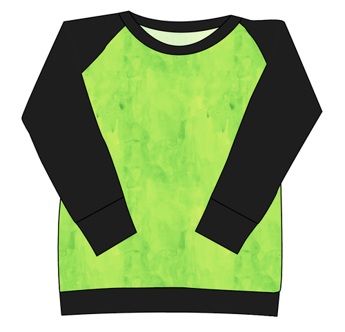 Lime Splash Ladies' Classic Crewneck