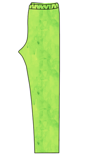 Lime Splash Ladies' Lounge Leggings