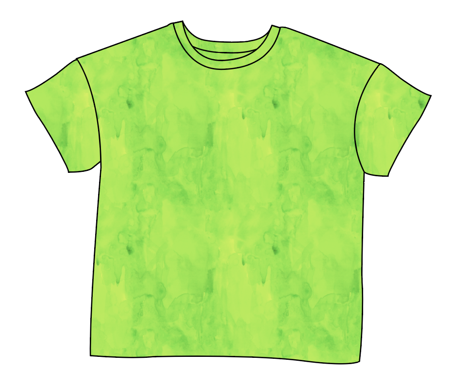 Lime Splash Ladies' Oversized Tee