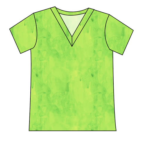 Lime Splash Ladies' Slouchy V-Neck Tee