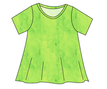 Load image into Gallery viewer, Lime Splash Ladies&#39; Swing Tee