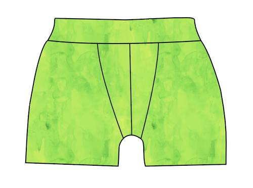 Lime Splash Mens' Boxer Briefs