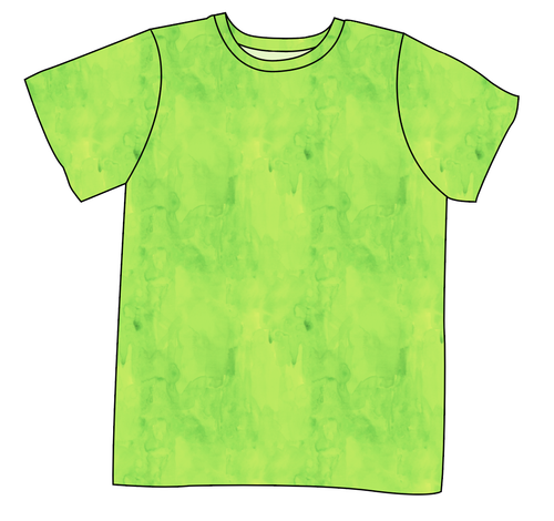 Lime Splash Mens' Tee