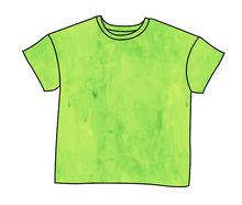 Load image into Gallery viewer, Lime Splash Oversized Tee
