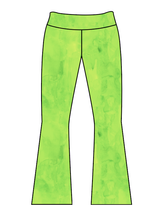 Load image into Gallery viewer, Athletic Prints Magical Mouse Ears Kids Flared Leggings