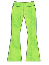 Load image into Gallery viewer, Athletic Prints Magical Mouse Ears Ladies Flared Leggings