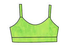 Load image into Gallery viewer, Athletic Prints Magical Mouse Ears Kids Bralette