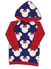 Load image into Gallery viewer, Ahoy Mouse Ears Classic Hoodie (or Crewneck)