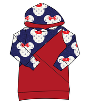 Load image into Gallery viewer, Ahoy Mouse Ears Classic Hoodie (or Crewneck)