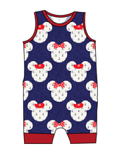 Load image into Gallery viewer, Ahoy Mouse Ears Emmett Pants And Shorts T-Shirt Romper