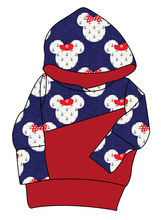 Load image into Gallery viewer, Ahoy Mouse Ears Grow With Me Hoodie (or Crewneck)