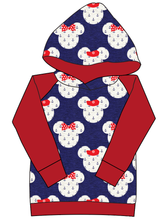 Load image into Gallery viewer, Ahoy Mouse Ears Ladies Hoodie