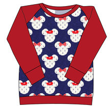 Load image into Gallery viewer, Ahoy Mouse Ears Ladies&#39; Classic Crewneck