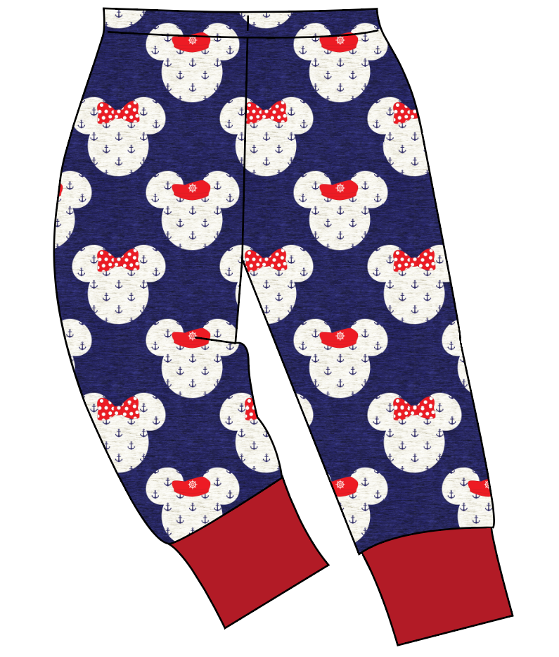 Ahoy Mouse Ears Ladies' Lounge Pants