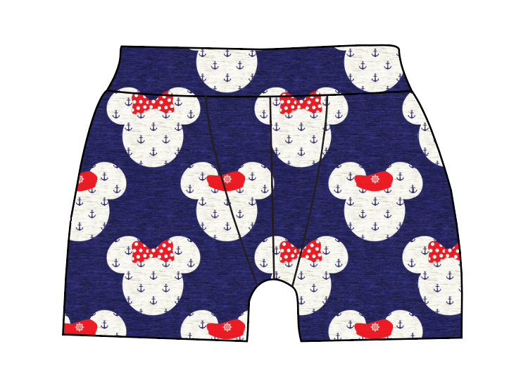 Ahoy Mouse Ears Mens' Boxer Briefs