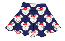 Load image into Gallery viewer, Athletic Prints Magical Mouse Ears Kids Skort
