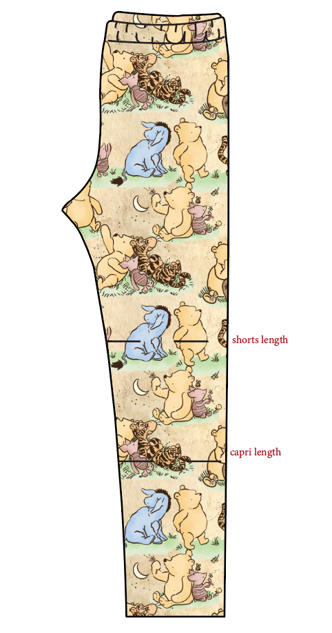 Classic Pooh Basic Leggings