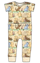 Load image into Gallery viewer, Classic Pooh Bennett Pants and Shorts Length T-Shirt Romper