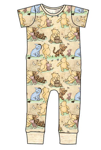 Classic Pooh Emmett Pants And Shorts T-Shirt Romper
