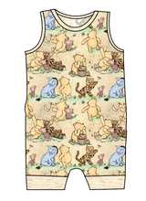 Load image into Gallery viewer, Classic Pooh Emmett Pants And Shorts T-Shirt Romper