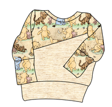 Load image into Gallery viewer, Classic Pooh Grow With Me Hoodie (or Crewneck)