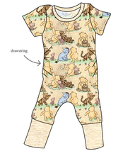Load image into Gallery viewer, Classic Pooh Grow With Me Pants And Shorts Romper