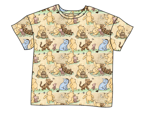 Classic Pooh Ladies' Oversized Tee