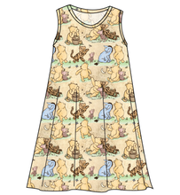 Load image into Gallery viewer, Classic Pooh Ladies&#39; Swing Dress