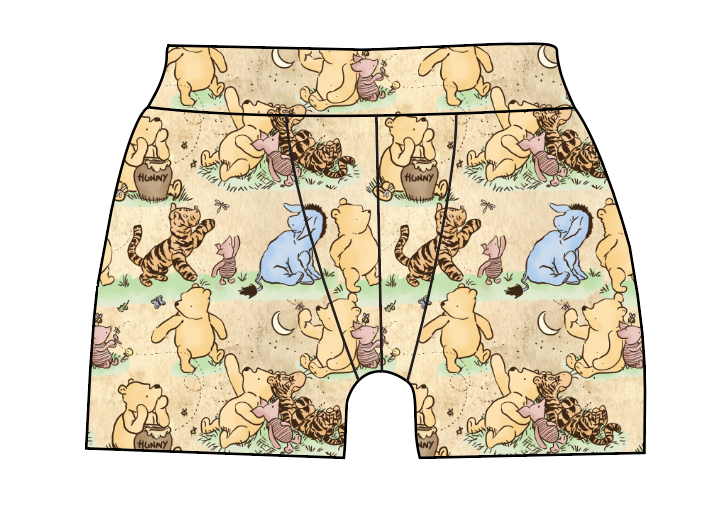 Classic Pooh Mens' Boxer Briefs